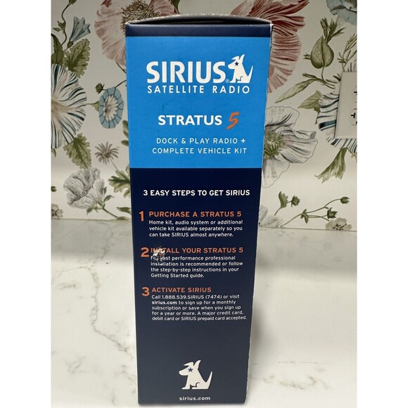 Sirius Dock play + Complete Vehicle Kit Satellite Stratus 5 Radio - SV5TK1 -NEW! - Picture 3 of 11